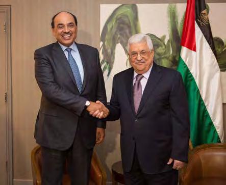Riyadh Mansour, PA representative to the UN, said the objective of the speech was to create the possibility of a new international sponsor for the political process (quds.net, February 15, 2018).