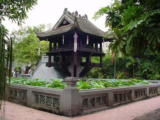 Figure 8: Dien Huu Pagoda is one of the most important