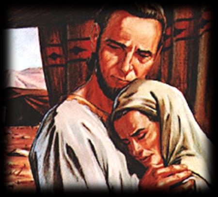 Abraham and Sarah were sad because they had no