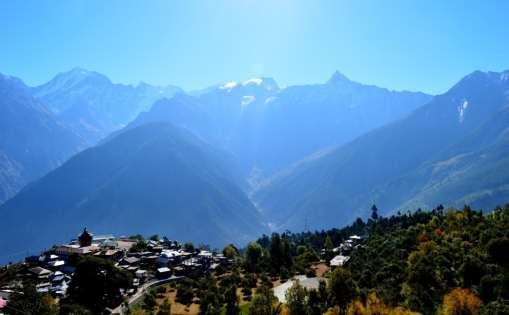 Situated at the height of 2758 m above the sea level and 110 km from Sarahan, Kalpa is the main village of