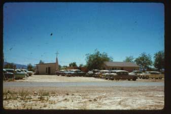 This shows a view of the property purchased by the church. Slide 7 18. A shed on the property was converted into our first church building.