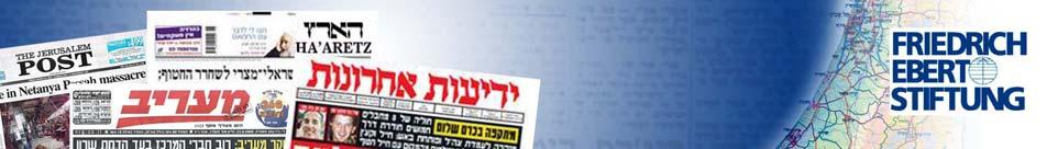 Schlaglicht Israel Nr. 9/08 Aktuelles aus israelischen Tageszeitungen 22. April 3. Mai 2008 1. Waffenstillstand in Gaza?