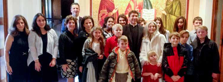 Vasilopita BY NITSA CONSTANTINIDES BRUNO AND JANET ZERVAKOS O SULLIVAN, 2017 VASILOPITA CHAIRS On Sunday, January 22, 2017, the Holy Trinity family gathered once again to celebrate the beautiful and
