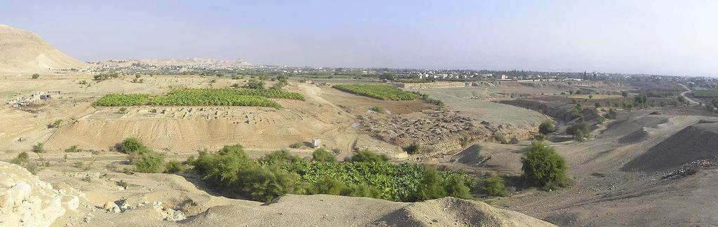 Panorama of Telul abu el Alayiq (site of New