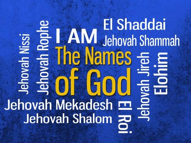 DAY 14 Names and Titles of GOD Adonai Lord, master, the ruler Elohim God, the strong Creator Jehovah Lord, the self existing one Jehovah El Elohim the Mighty on, God, the LORD Jehovah El Elyon the
