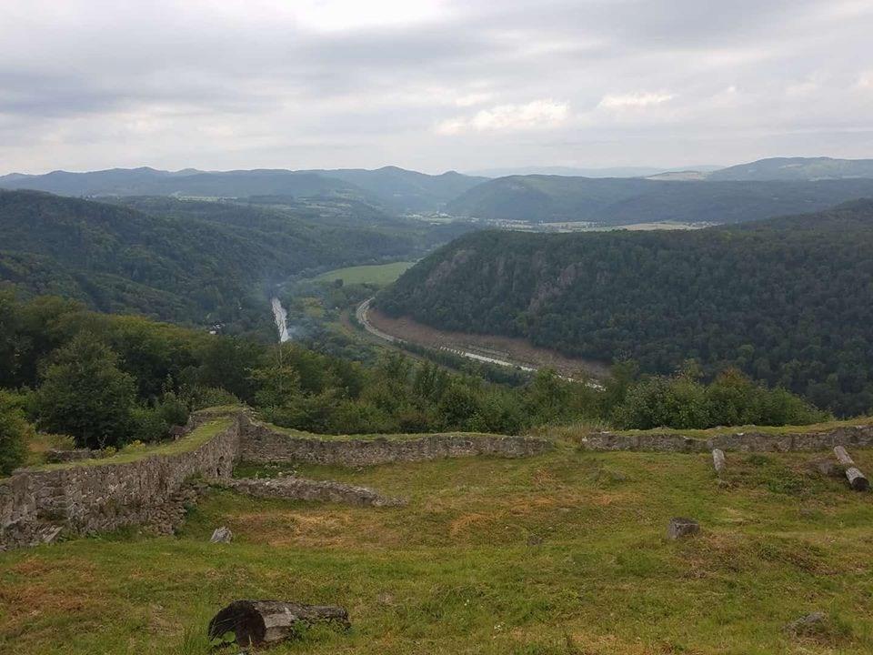 View from a hill overlooking Rimavska Sobota.