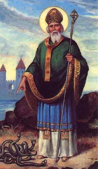 BLESSED TRINITY CATHOLIC PARISH THE IRISH EVANGELIST St. Patrick Feast Day, March 17 This month, we celebrate the feast of St. Patrick. Born in the year 387, Patrick grew up in the Roman province of Britain.