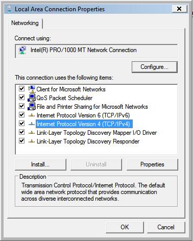 Network and Sharing Center בחלון שנפתח לחץ בצד על נהל חיבורי רשת/ connection.