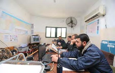 Its objective was to examine preparedness for emergency situations in the Gaza Strip.