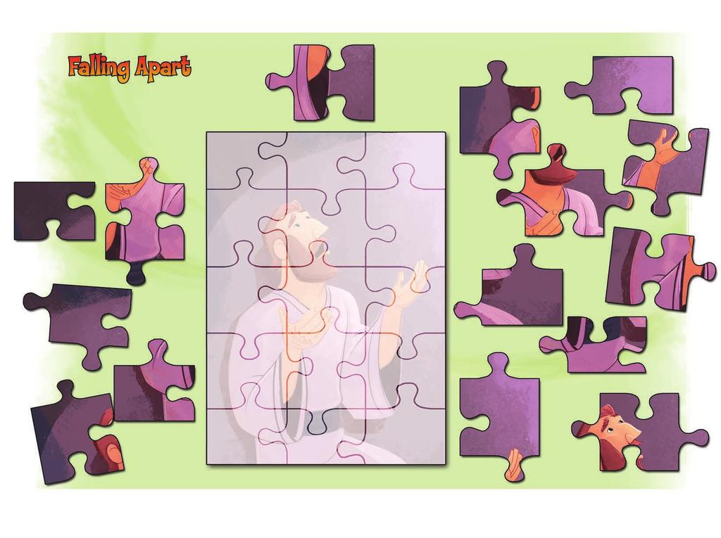 6 8 Instructions: Write the number of the matching puzzle piece in the picture to complete it.