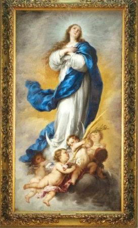 Novena December 8: The Immaculate Conception Hail, Mary, full of grace! The Lord is with you. Mary, in everything you are beautiful. The stain of original sin is not in you.