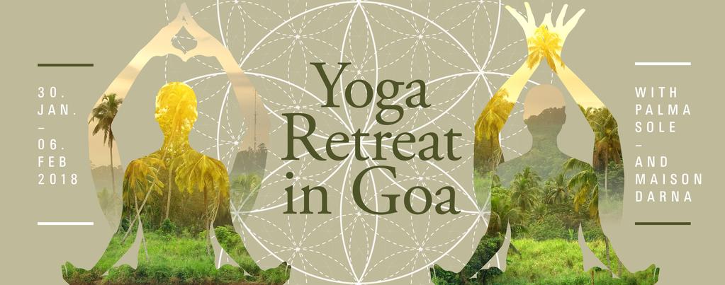 RETREAT DETAILS Nourish your soul in the jungle of Goa. In India, at the roots of yoga we connect to ourselves and raise consciousness for both us and our surroundings.