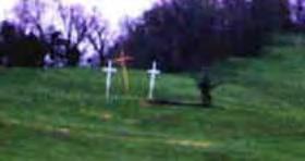 We straighten these Crosses as we try to straighten our lives and we remember to help others who need a straighter path Bless all who have helped today and all those who are caring for your Crosses,