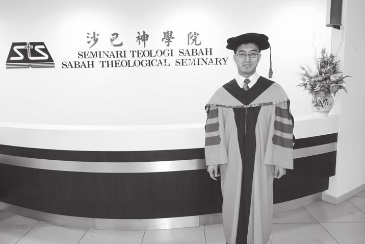 12 STS FACULTY NEWS AND MINISTRY STS would like to congratulate and announce the joyous news and occasion of the completion of studies of our very own resident full-time Chinese department lecturer