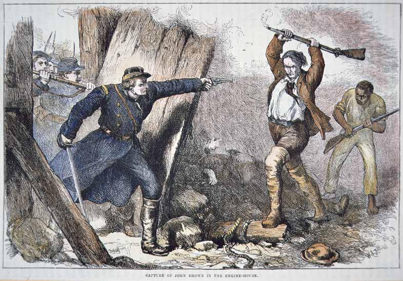 CHAPTER 8: The Crisis Deepens In 1859, in an attempt to arm slaves, John Brown raided the arsenal at