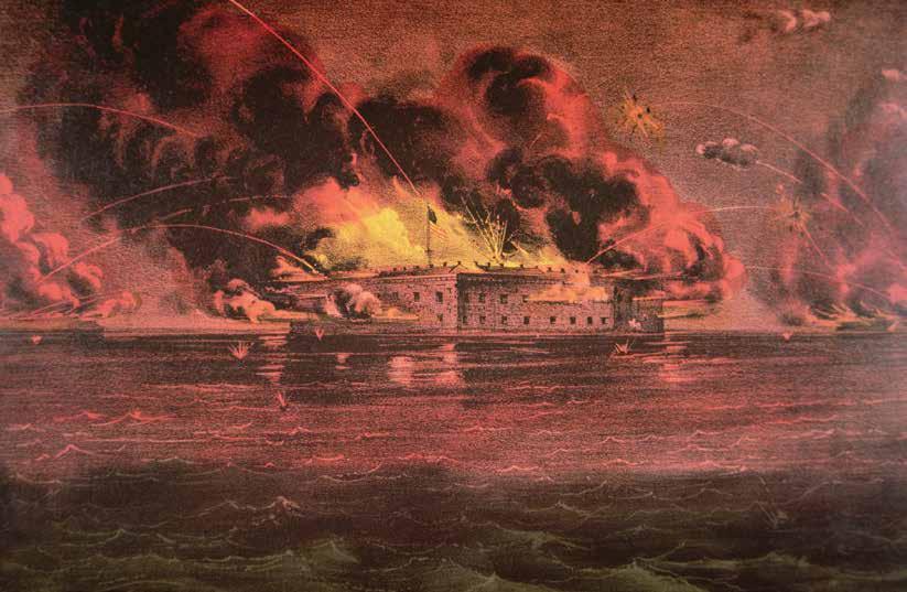 CHAPTER 9: The War Begins The Confederate bombardment of Fort Sumter in 1861 meant that the