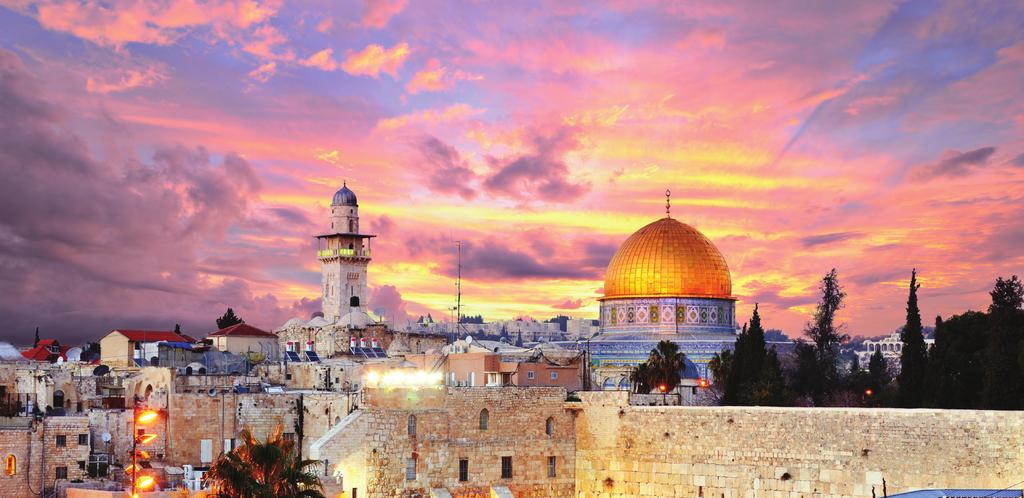 UNFORGETTABLE ISRAEL Experience the best of Israel at 70 with the Shaare Zedek Congregation Mahane Yehuda market Old City Quarter With Rabbi Alan W.