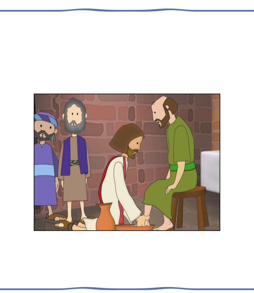 Bible Story Jesus Washes His Disciples' Feet Were you surprised when you saw Jesus washing the disciples feet? His disciples sure were! But Jesus wanted to teach them a very important lesson.