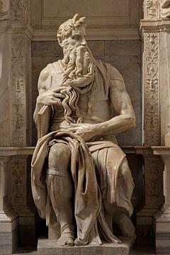 Michelangelo's Moses Biblical Narrative there must be more than meets the eye The Exodus narrative Primogeniture and the ascendency of the younger child toward what end?
