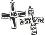 Today you can recognize Sisters of Notre Dame de Namur anywhere because they wear the cross that identifies them.