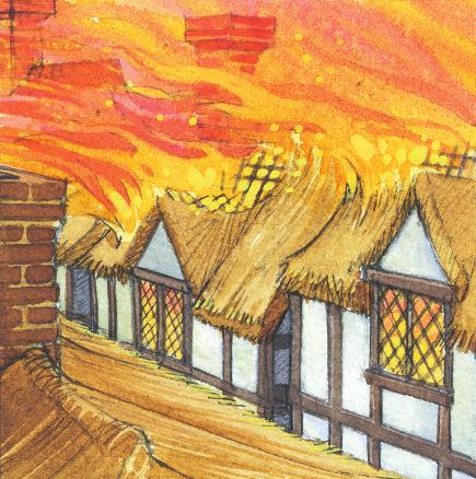 BOOK HOUSE About the Great Fire of London (1) Read each of the facts about the Great Fire of London and then answer the questions. Try to write your answers in full sentences in your own words.