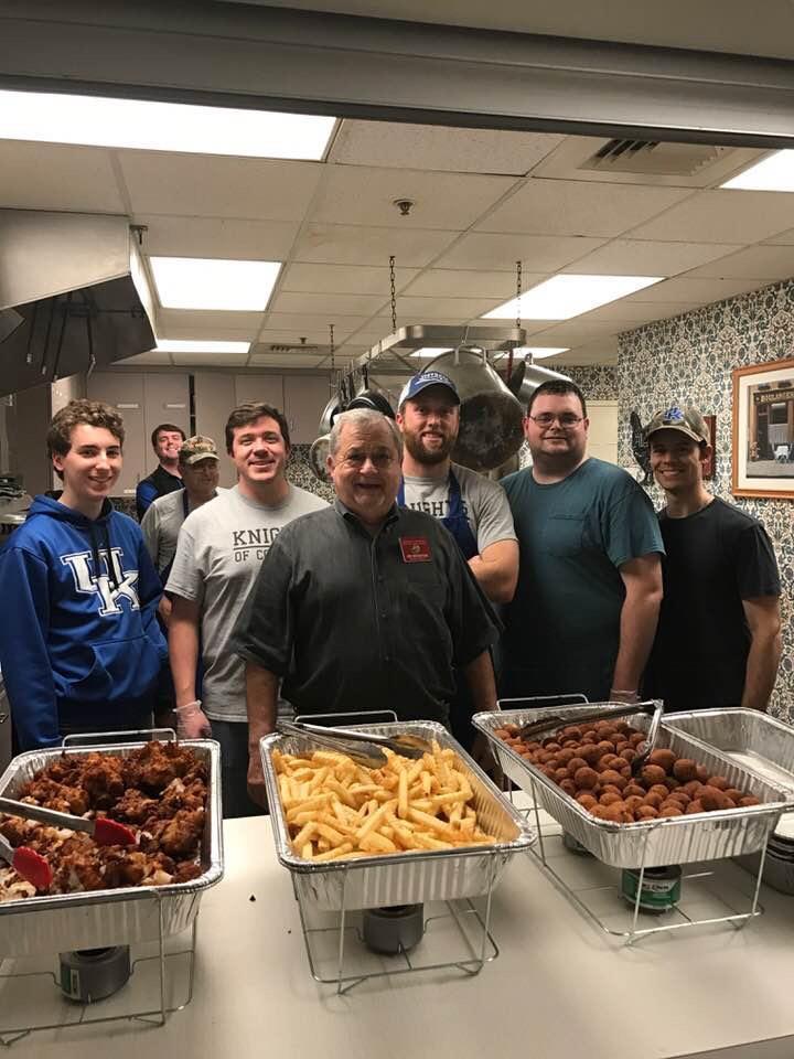 JH Newman Council #15452 in Lexington is growing their fish fries. These young men have only been a council for a few years and are already gaining a reputation for putting on a great fish fry.