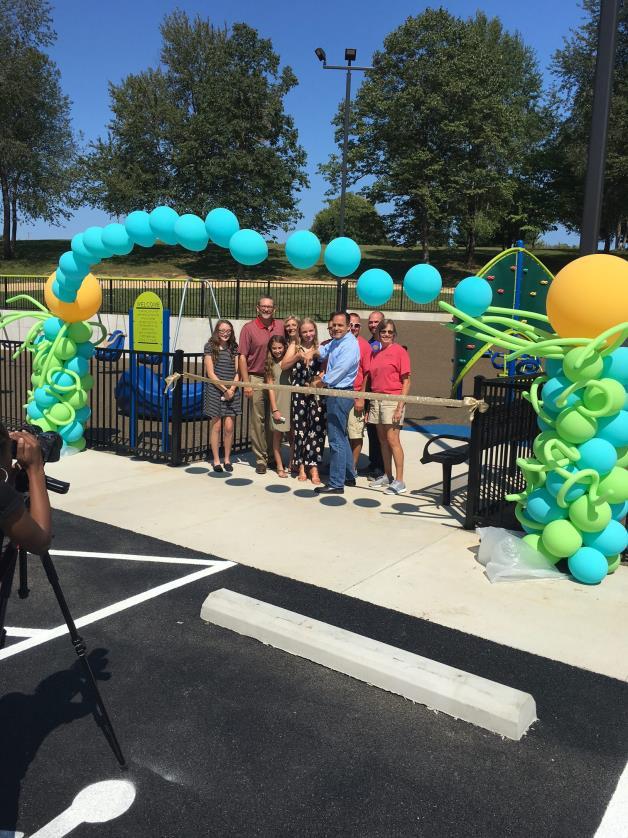 Rachel s Fun for Everyone Playground had its ribbon cutting ceremony on August 26th, 2017.