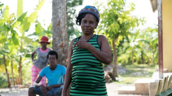 #Thanks Vilia and her family lived in Port-au-Prince when the earthquake hit in 2010. Her home was destroyed, and her mother was killed.
