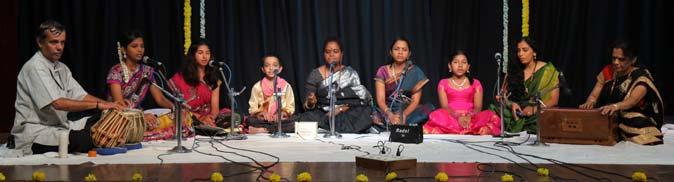 ON SEPT 13, 2015 Students perform Tabla under the