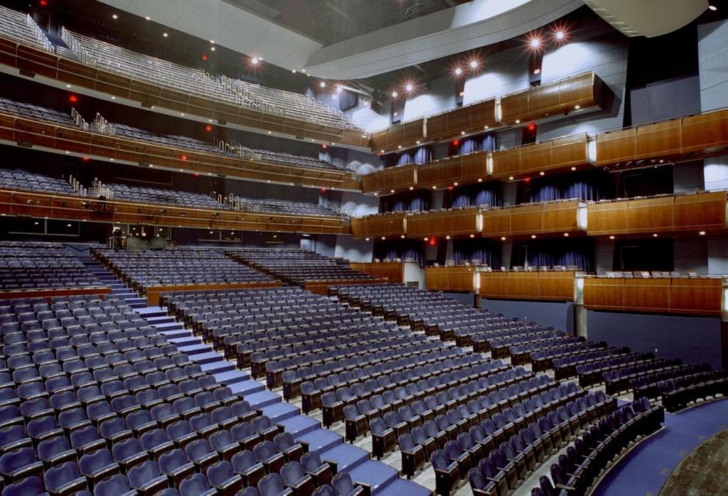 This auditorium seats