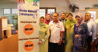 Eksklusif MAJLIS PERASMIAN MENU 1 MALAYSIA OLEH TIMBALAN MENTERI PDNKK Program Menu Rakyat
