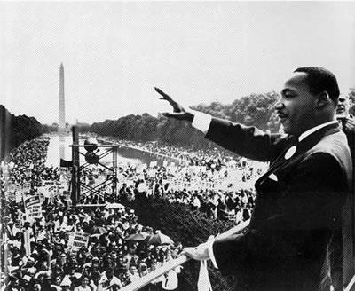 Martin Luther King, Jr. (March on Washington, 1963): In a sense we've come to our nation's capital to cash a check.