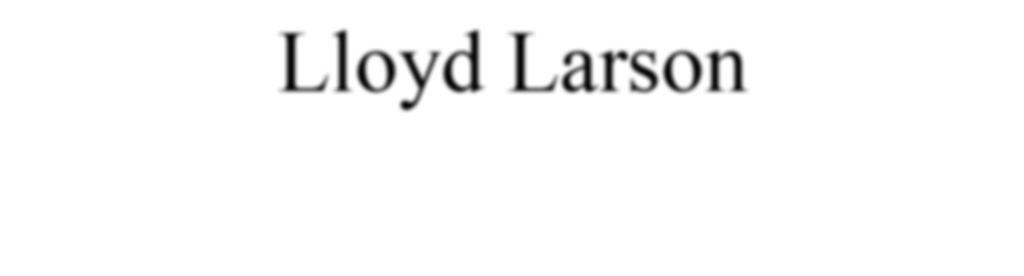 Orchestration y Ed Hogan Editor: Lloyd Larson Music