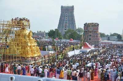 Maha Kumbabhishegam / Maha Samprokshanam Mylapore, Arulmigu Kapaleeswarar Temple, Maha Kumbabhishegam conducted on
