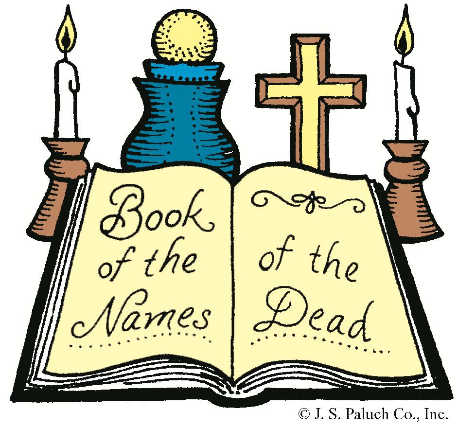 At each Sunday Mass in the month of November, the book will be brought to the Altar in order for those family members to be remembered in a special way.