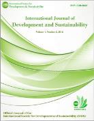 International Journal of Development and Sustainability ISSN: 2186-8662 www.isdsnet.