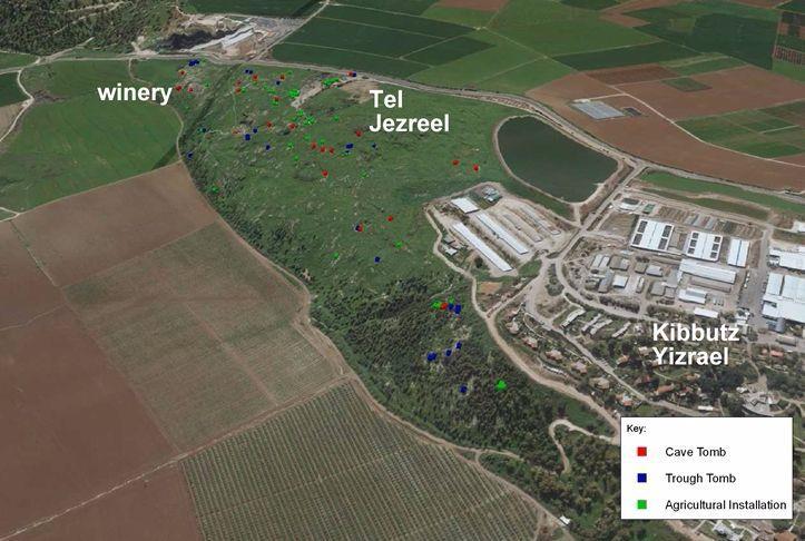 The area of the discovery (Photo: Jezreel Expedition) The discovery of wine-related artifacts and their important role in Biblical narrative comes as no surprise.