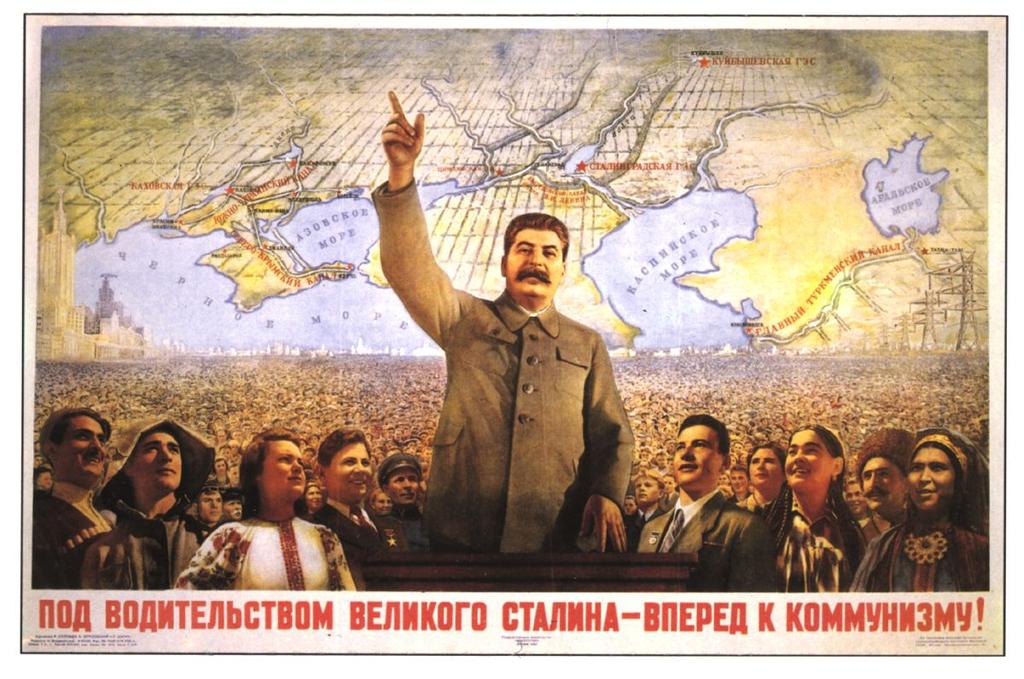 Like Lenin, Joseph Stalin used propaganda to influence the beliefs and actions of the Russian people.