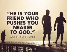 ii) That we are careful to only choose godly friends who will help us to grow in our walk with the Lord