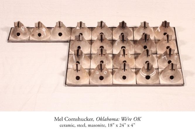 Theme 4: Poverty Examine Mel Cornshucker s work titled Oklahoma: We re OK. The artist writes, Georgia, Alabama, Eastern Tennessee, and Western North Carolina these lands were ours to own.