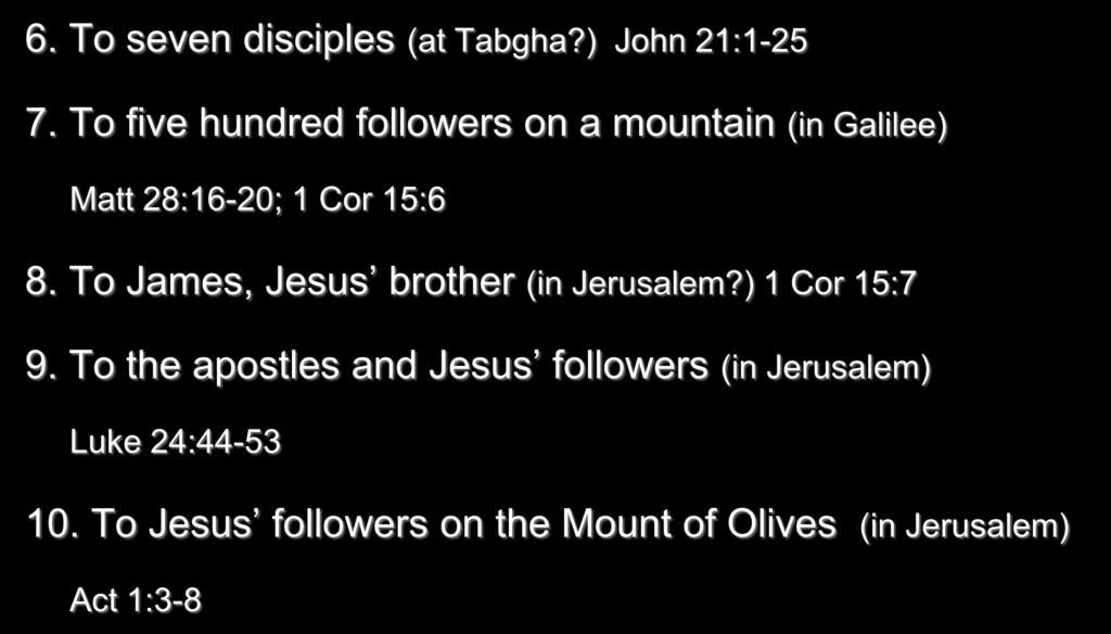 255-259 Sequence of Jesus