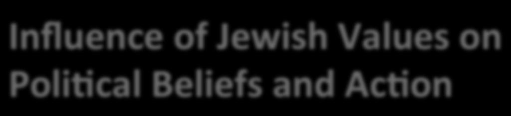 Inﬂuence of Jewish