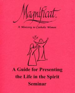 Code Name Description Quantity Each LSS CD A Guide for Presenting the Life in the Spirit Seminar CD 1 6.