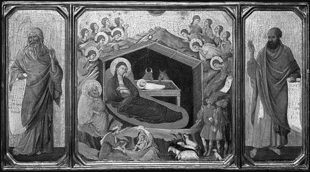 COMMUNION AWAY IN A MANGER (Please join in singing the Christmas carols below.) MUELLER Away in a manger, no crib for a bed, The little Lord Jesus laid down His sweet head.