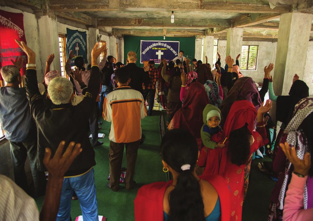 A Cross-Way church plant in Lamjung District, Nepal Nepal is one of the poorest countries in the world. Although the church members are generous, they don t have much to give.