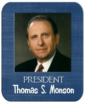 PRESIDENT THOMAS S. MONSON Which Which session session of conference of did did he speak he speak in? (Circle in?
