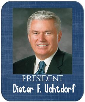 PRESIDENT DIETER F. UCHTDORF What did he talk about? about families? 1.