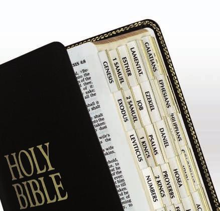 Religious Product Catalog Bible indexing tabs The best selling tab for THE best seller!