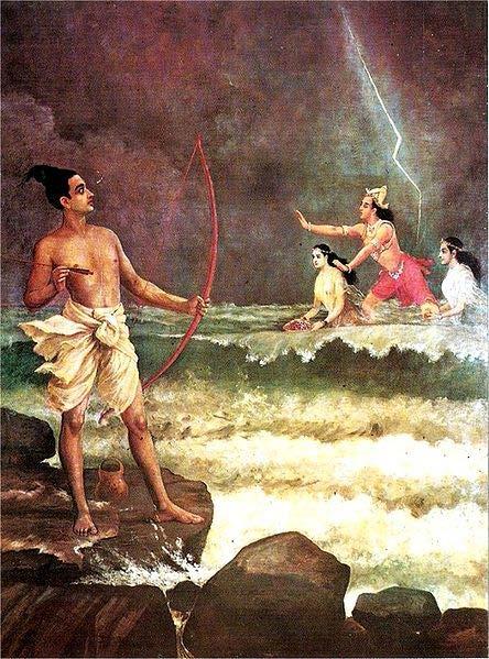 single-handedly kill over fourteen thousand demon hordes led by the powerful Khara, who is a cousin of Ravana.