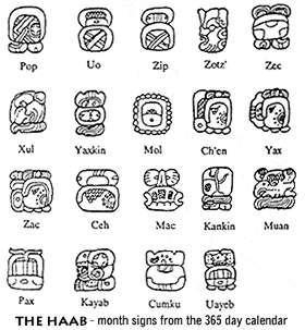Haab Wayeb The Mayan calendar was very